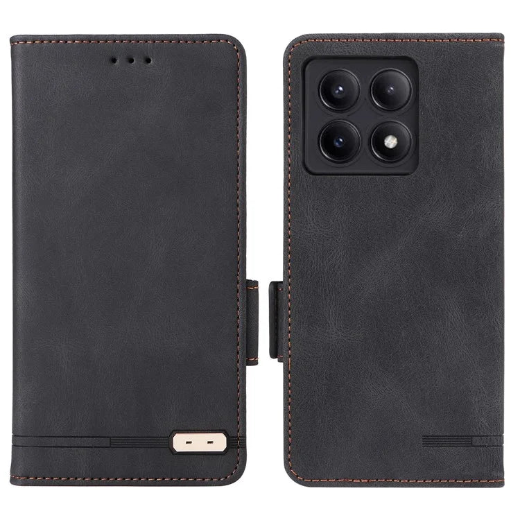 For Xiaomi Redmi K70E 5G / Poco X6 Pro 5G Leather Case Wallet Flip Phone Cover