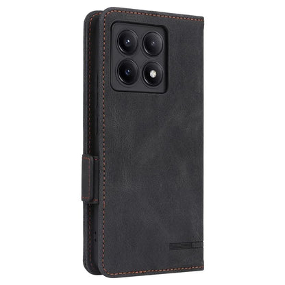 For Xiaomi Redmi K70E 5G / Poco X6 Pro 5G Leather Case Wallet Flip Phone Cover