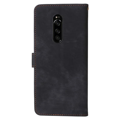 For Sony Xperia 1 RFID Blocking Leather Case with Strap Phone Wallet Cover