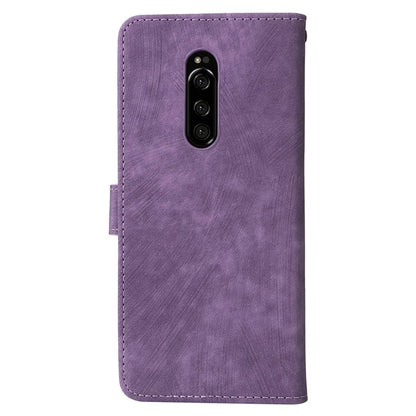 For Sony Xperia 1 RFID Blocking Leather Case with Strap Phone Wallet Cover