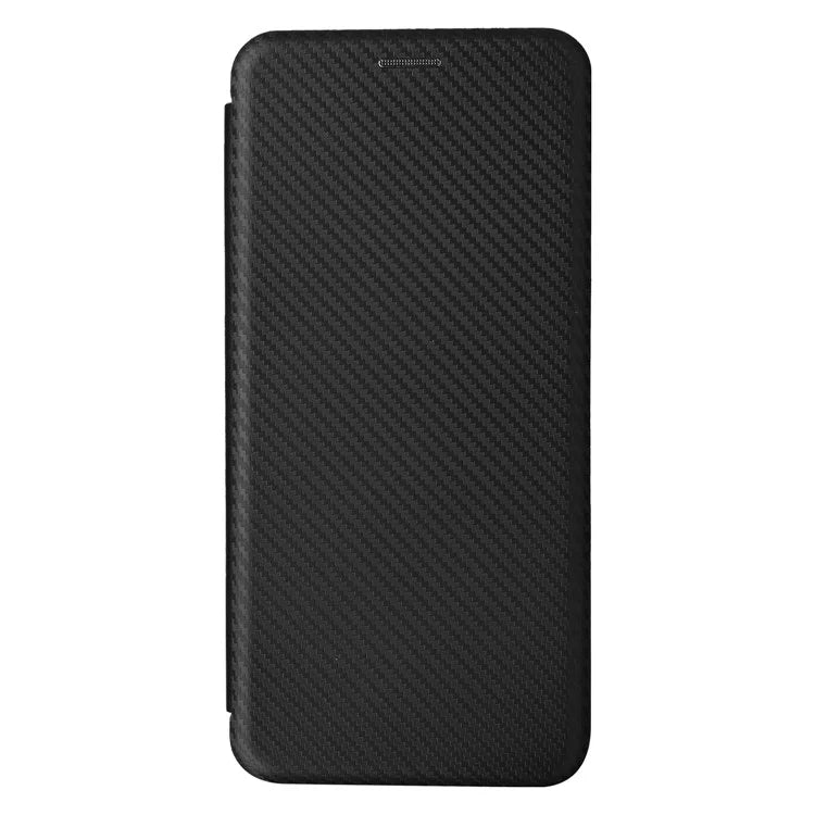 Carbon Fiber Texture Case for Honor X7b 4G Leather Phone Cover with Card Slot