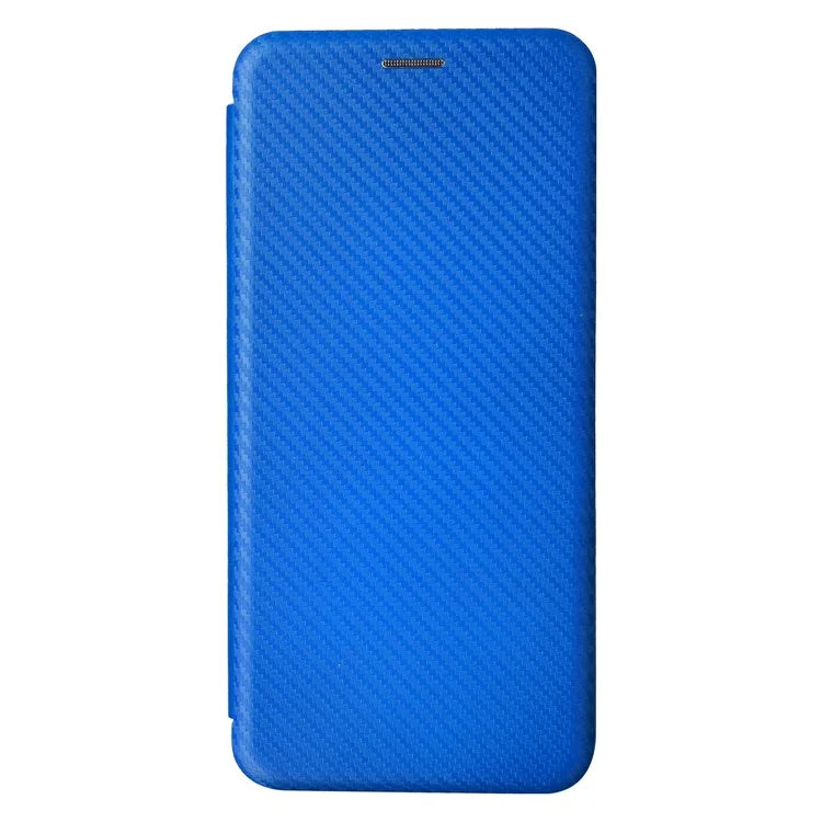 Carbon Fiber Texture Case for Honor X7b 4G Leather Phone Cover with Card Slot