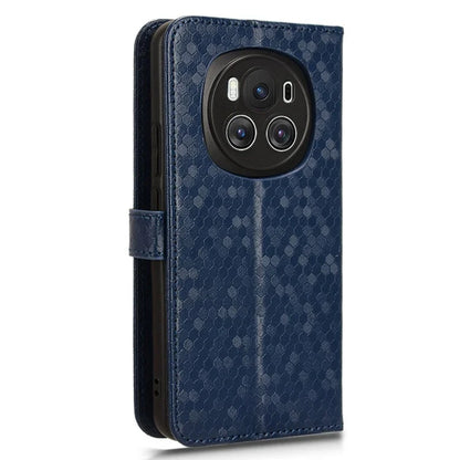 For Honor Magic6 5G Leather Case Dot Imprinted Phone Cover Wallet