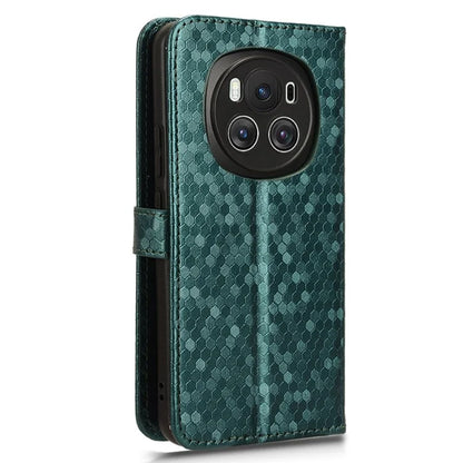 For Honor Magic6 5G Leather Case Dot Imprinted Phone Cover Wallet