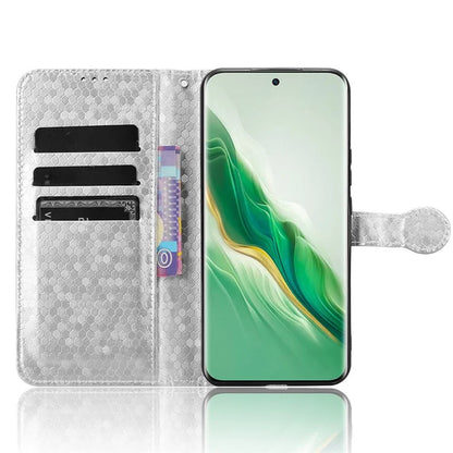 For Honor Magic6 5G Leather Case Dot Imprinted Phone Cover Wallet
