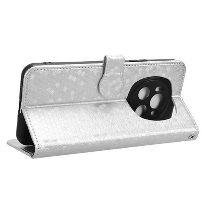 For Honor Magic6 5G Leather Case Dot Imprinted Phone Cover Wallet