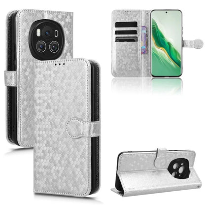For Honor Magic6 5G Leather Case Dot Imprinted Phone Cover Wallet