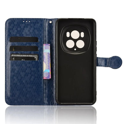 For Honor Magic6 Pro 5G Case Dot Imprinted PU Leather Cover with Wallet