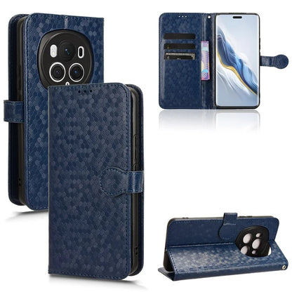 For Honor Magic6 Pro 5G Case Dot Imprinted PU Leather Cover with Wallet
