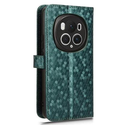 For Honor Magic6 Pro 5G Case Dot Imprinted PU Leather Cover with Wallet