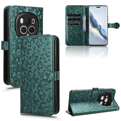 For Honor Magic6 Pro 5G Case Dot Imprinted PU Leather Cover with Wallet