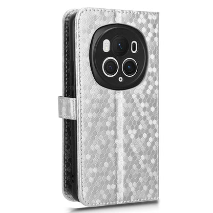 For Honor Magic6 Pro 5G Case Dot Imprinted PU Leather Cover with Wallet
