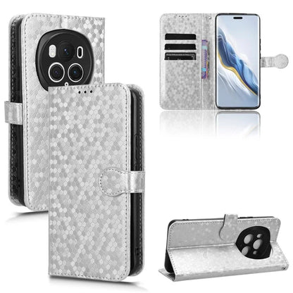 For Honor Magic6 Pro 5G Case Dot Imprinted PU Leather Cover with Wallet