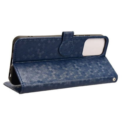 For Motorola Moto G34 5G Flip Leather Case Wallet Cover Dot Pattern Imprinted
