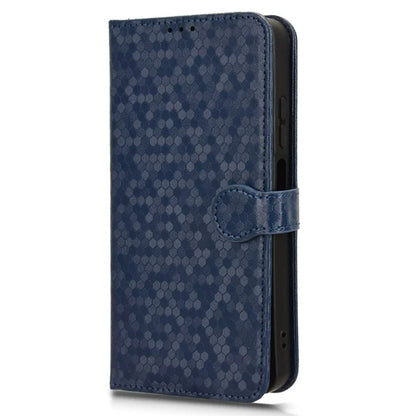 For Motorola Moto G34 5G Flip Leather Case Wallet Cover Dot Pattern Imprinted