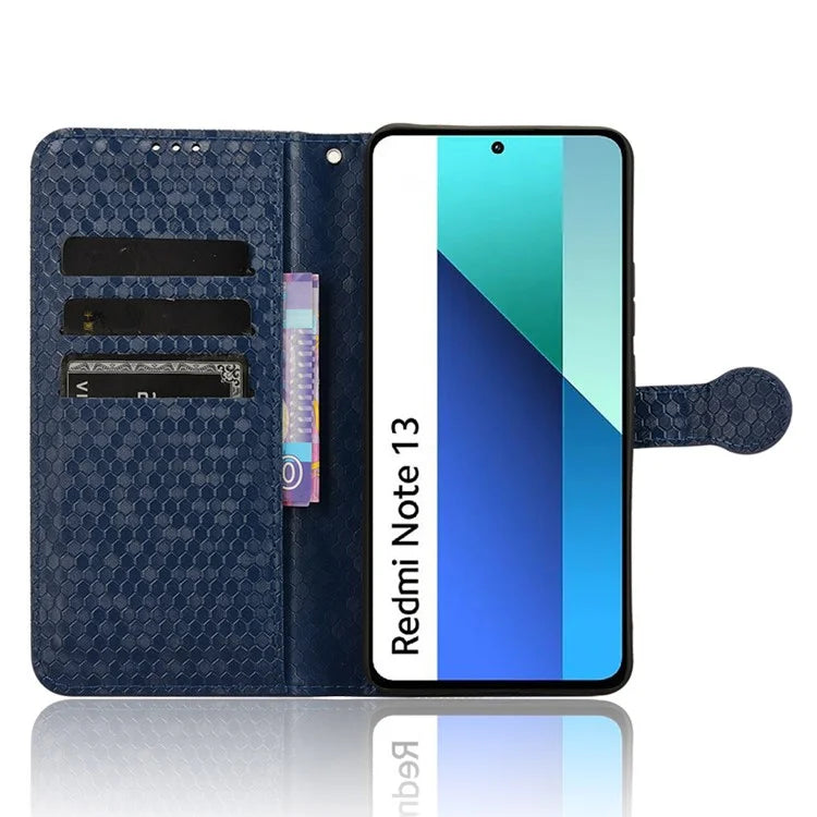 For Xiaomi Redmi Note 13 4G Flip Phone Case Wallet Leather Stand Cover