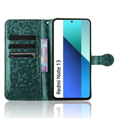 For Xiaomi Redmi Note 13 4G Flip Phone Case Wallet Leather Stand Cover