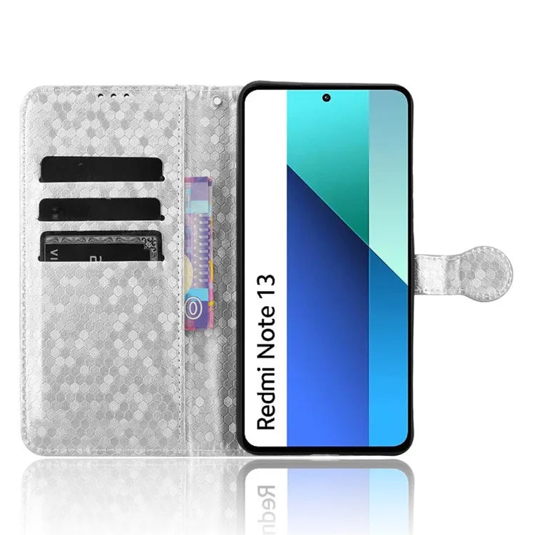 For Xiaomi Redmi Note 13 4G Flip Phone Case Wallet Leather Stand Cover