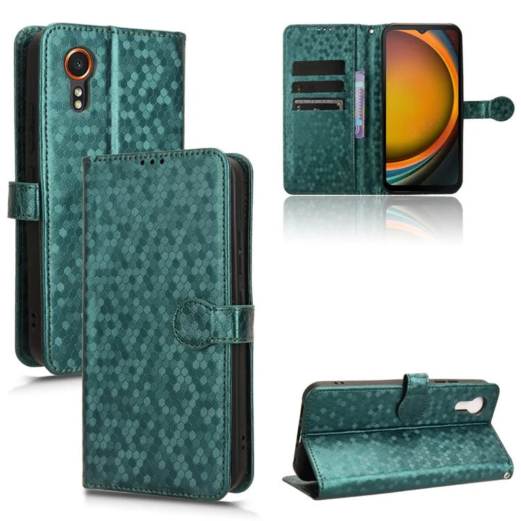 For Samsung Galaxy Xcover 7 Case Wallet Leather Phone Cover Full Protection