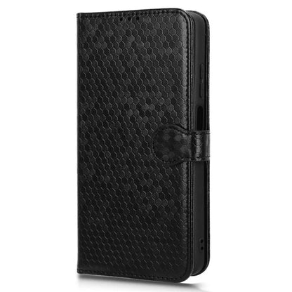 For Motorola Moto G04 4G / G24 4G Wallet Case Dot Pattern Imprinted Leather Cover