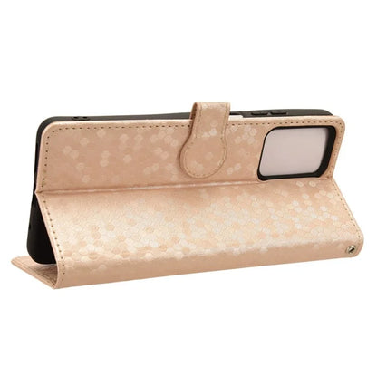 For Motorola Moto G04 4G / G24 4G Wallet Case Dot Pattern Imprinted Leather Cover