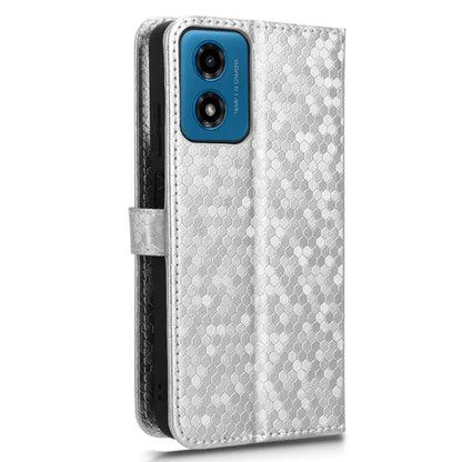 For Motorola Moto G04 4G / G24 4G Wallet Case Dot Pattern Imprinted Leather Cover
