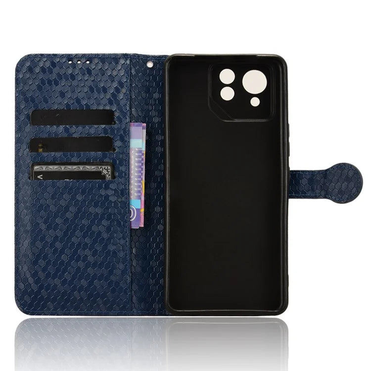 For Asus ROG Phone 8 Pro 5G / 8 5G Phone Wallet Case Dot Imprinted PU Leather Cover