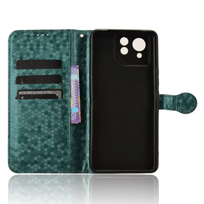 For Asus ROG Phone 8 Pro 5G / 8 5G Phone Wallet Case Dot Imprinted PU Leather Cover