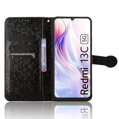 For Xiaomi Redmi 13C 5G / 4G / Poco C65 4G / Redmi Note 13R 5G Case Wallet Leather Flip Cover