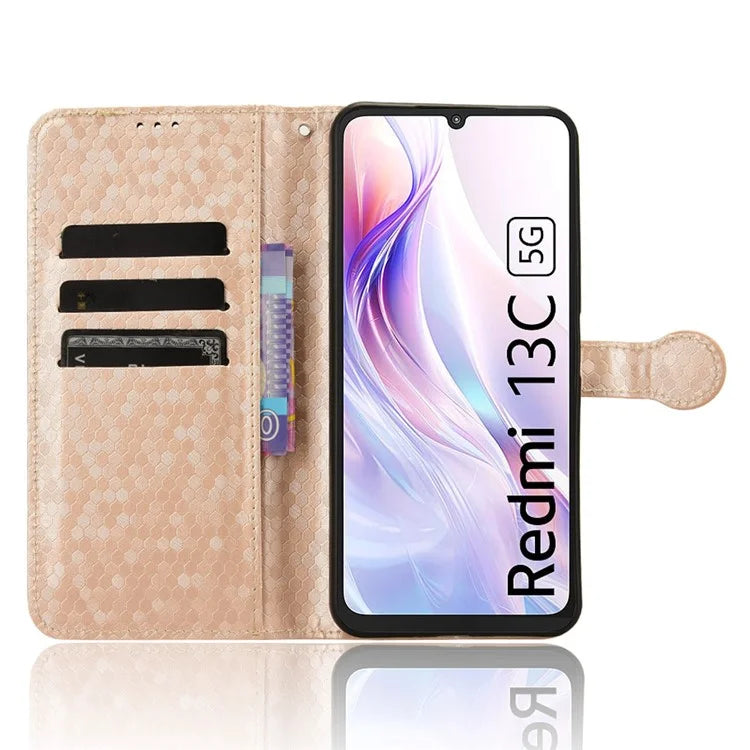 For Xiaomi Redmi 13C 5G / 4G / Poco C65 4G / Redmi Note 13R 5G Case Wallet Leather Flip Cover