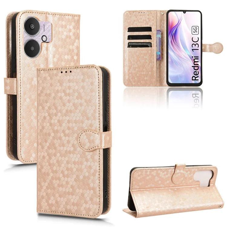 For Xiaomi Redmi 13C 5G / 4G / Poco C65 4G / Redmi Note 13R 5G Case Wallet Leather Flip Cover