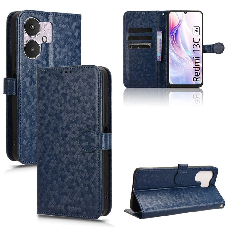 For Xiaomi Redmi 13C 5G / 4G / Poco C65 4G / Redmi Note 13R 5G Case Wallet Leather Flip Cover