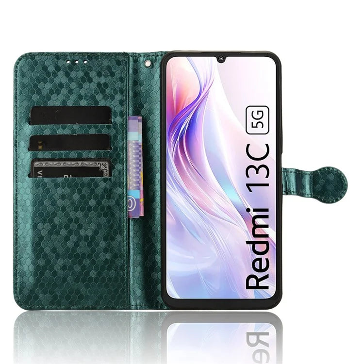 For Xiaomi Redmi 13C 5G / 4G / Poco C65 4G / Redmi Note 13R 5G Case Wallet Leather Flip Cover