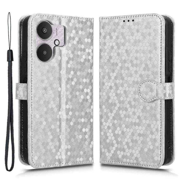 For Xiaomi Redmi 13C 5G / 4G / Poco C65 4G / Redmi Note 13R 5G Case Wallet Leather Flip Cover