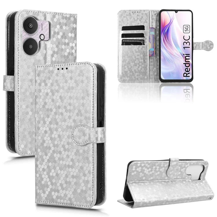 For Xiaomi Redmi 13C 5G / 4G / Poco C65 4G / Redmi Note 13R 5G Case Wallet Leather Flip Cover