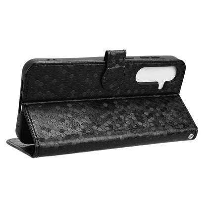 For Samsung Galaxy A55 5G Case Dot Pattern Imprinted Leather Cover with Wallet