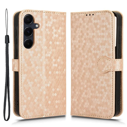 For Samsung Galaxy A55 5G Case Dot Pattern Imprinted Leather Cover with Wallet