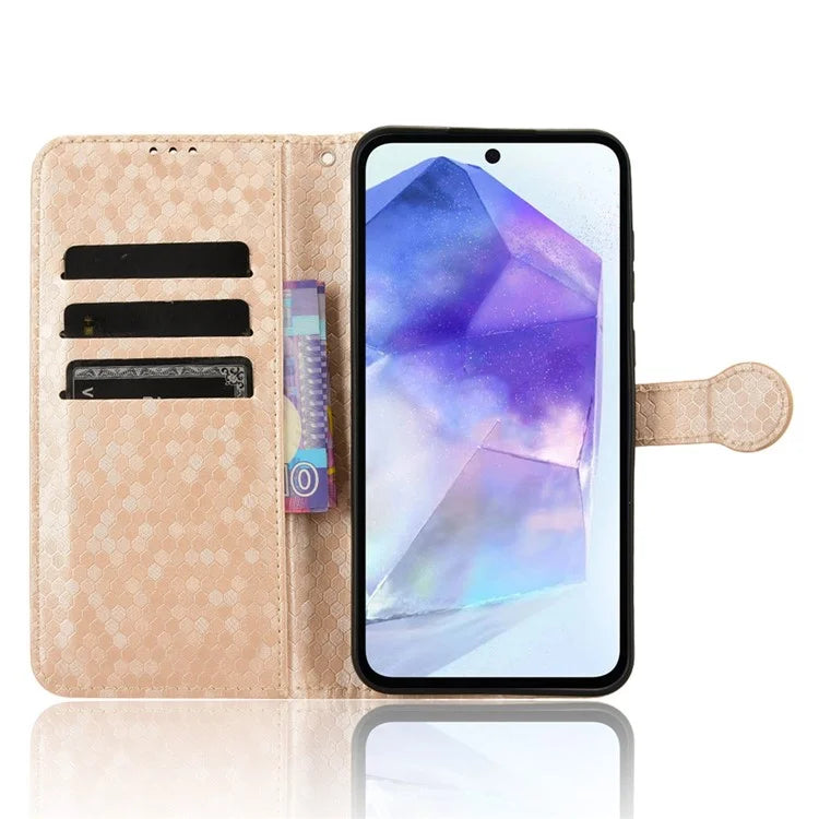 For Samsung Galaxy A35 5G Leather Case Wallet Phone Cover Magnetic Clasp