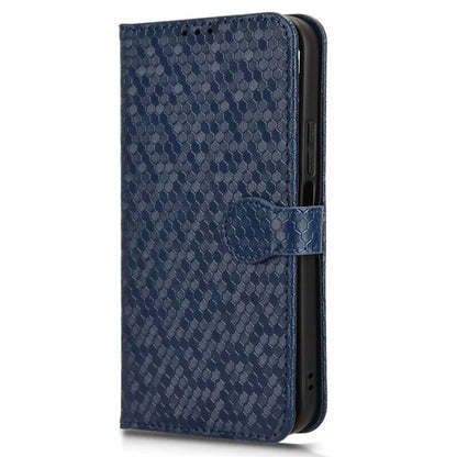 For Honor X8b 4G Case Dot Pattern Imprinted Leather Phone Wallet Cover