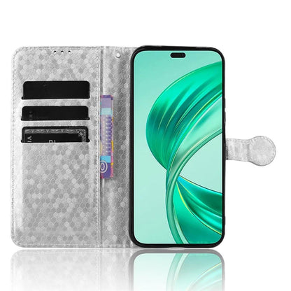 For Honor X8b 4G Case Dot Pattern Imprinted Leather Phone Wallet Cover