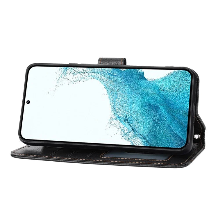 For Samsung Galaxy A35 5G Leather Case Crossbody Phone Cover Zipper Pocket