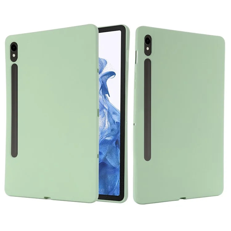 For Samsung Galaxy Tab S9 Tablet Case Liquid Silicone Anti-scratch Cover