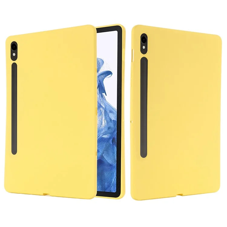 For Samsung Galaxy Tab S9 Tablet Case Liquid Silicone Anti-scratch Cover