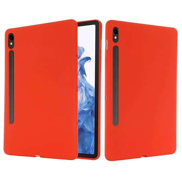 For Samsung Galaxy Tab S9 Tablet Case Liquid Silicone Anti-scratch Cover