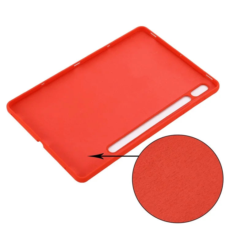 For Samsung Galaxy Tab S9 Tablet Case Liquid Silicone Anti-scratch Cover