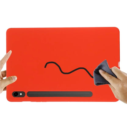 For Samsung Galaxy Tab S9 Tablet Case Liquid Silicone Anti-scratch Cover