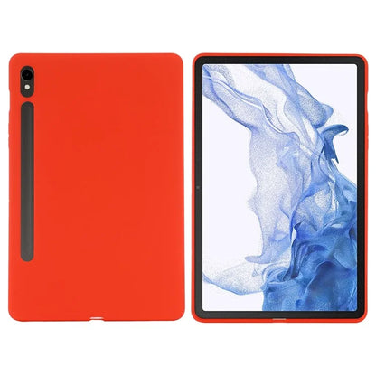 For Samsung Galaxy Tab S9 Tablet Case Liquid Silicone Anti-scratch Cover