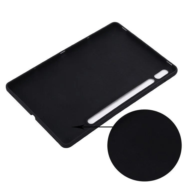 For Samsung Galaxy Tab S9 Tablet Case Liquid Silicone Anti-scratch Cover