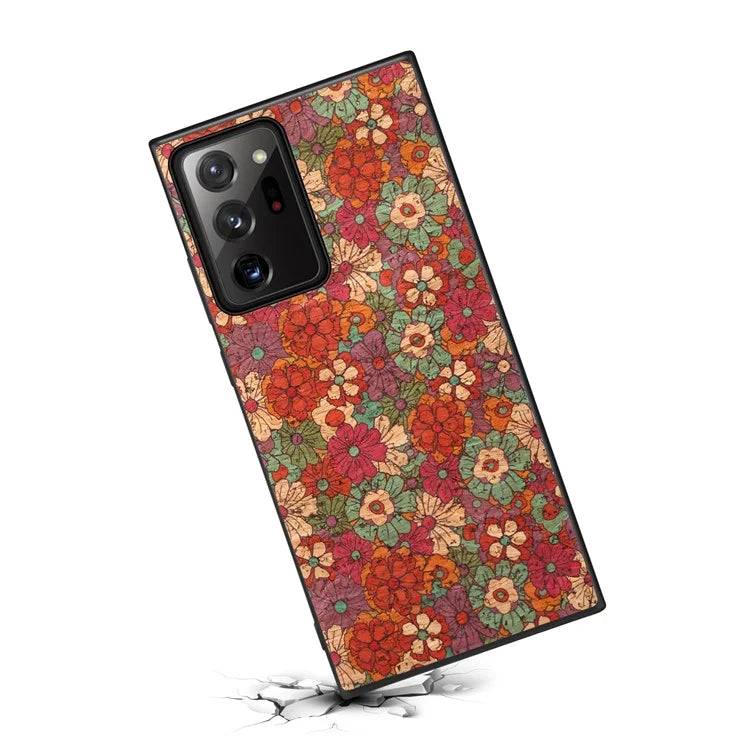 For Samsung Galaxy Note20 Ultra 5G / Note20 Ultra Phone Case Flower Pattern Cover