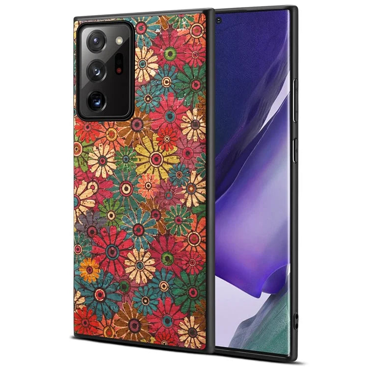 For Samsung Galaxy Note20 Ultra 5G / Note20 Ultra Phone Case Flower Pattern Cover